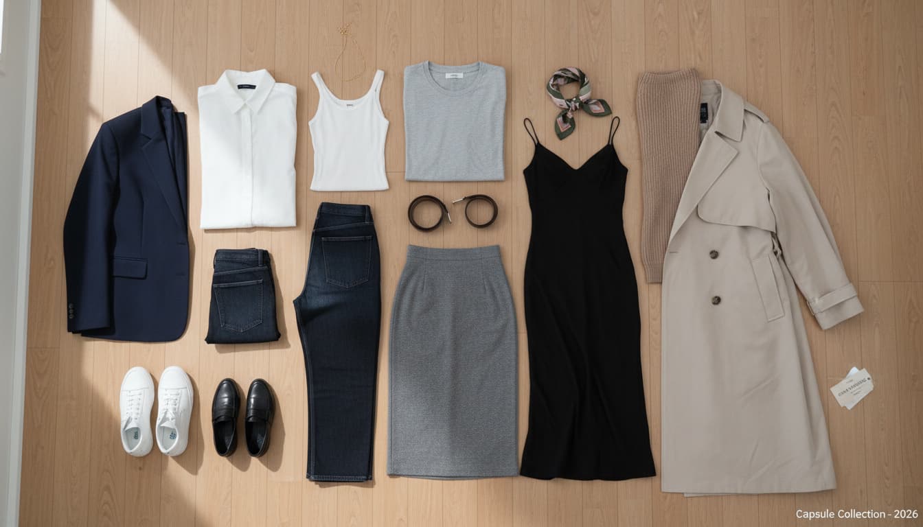 Minimalisme dalam Berpakaian: Membangun Capsule Wardrobe yang Berkelanjutan